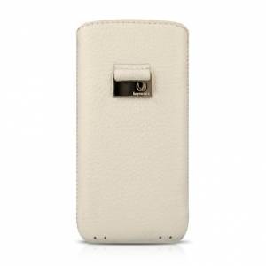 Купить чехол-карман Beyzacases Retro Strap для iPhone 5/5S/SE BZ23103 (белый) в интернет магазине