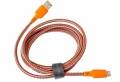 USB кабель EnergEA Nylotough для iPhone/iPad 8 pin Lightning MFI, Orange 1.5 метра (CBL-NT-ORG150)