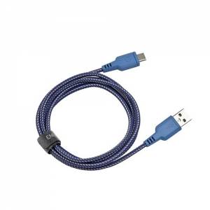 Купить USB кабель EnergEA Nylotough Type-C, Blue 1.5 метра (CBL-NT20CA-BLU150)