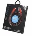 USB кабель EnergEA Nylotough Type-C, Red 1.5 метра (CBL-NT20CA-RED150)