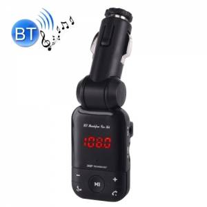 Купить Bluetooth FM трансмиттер BT26 с АЗУ и Hands-free для любых смартфонов и планшетов 