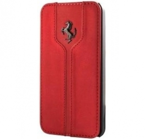 Купить Кожаный чехол с флипом для iPhone 6 / 6S Ferrari Montecarlo Flip, Red (FEMTFLP6RE)