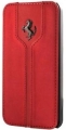 Кожаный чехол с флипом для iPhone 6 / 6S Ferrari Montecarlo Flip, Red (FEMTFLP6RE)
