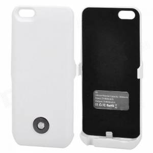 Купить чехол аккумулятор Power Case для iPhone SE/5S/5 3000mAh (белый) в интернет магазине