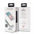 Беспроводное СЗУ Guess Wireless Glossy для смартфонов и планшетов Qi charge, White/Gold, GUWCP850TLWH