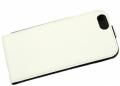 Кожаный чехол с флипом Guess для iPhone 6 /6S TESSI Flip White (GUFLP6STW)