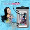 Универсальный водозащитный чехол HAWEEL для iPhone X / 7 / 8 / 8 Plus / 8+ / 6S / 6S Plus / SE / 5S / 5 / Samsung Galaxy с держателем на руку (черный)