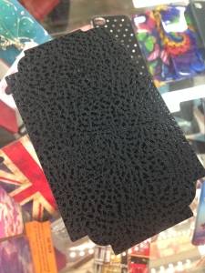 Купить кожаная 3D наклейка для iPhone 3G / 3GS (черная) в интернет магазине