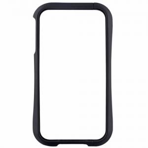 Чехол для iPhone 4 черный Металлический бампер алюминиевый. Аналог Cleave