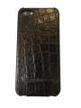 Кожаный чехол блокнот для iPhone SE / 5S / 5 Dicase с фактурой крокодила