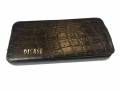 Кожаный чехол блокнот для iPhone SE / 5S / 5 Dicase с фактурой крокодила