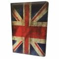 Кожаный чехол книжка с подставкой для iPad mini с флагом Великобритании UK flag Retro style
