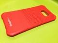 Гелевый чехол накладка Motomo для Samsung Galaxy S7 Edge (Красный)