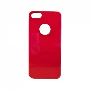 Купить чехол накладку Slim для iPhone 5 / 5S / SE "Мерцающий глянец" (красный)