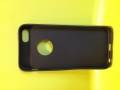 Гелевый чехол накладка для iPhone 5 / 5S / SE Slim Series матовый (черный)