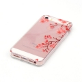 Прозрачный гелевый чехол для iPhone SE/5S/5 с цветущим деревом