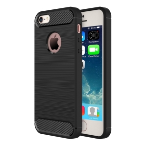 Купить чехол накладку Motomo для iPhone 5 / 5S / SE с усиленным корпусом (черный)