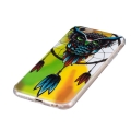 Гелевый чехол с совой для iPhone 6 Plus / 6S Plus / 6+ "Owl" светится в темноте