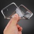 Прозрачный гелевый чехол для iPhone 7 / 8 с рамкой (Silver)