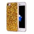 Мерцающий гелевый чехол с блестками для iPhone 7 / 8 Glitter Powder (Gold) 