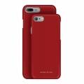 Кожаный чехол накладка для iPhone 7 / 8 Moodz Floater leather Hard Rossa (red), MZ901016