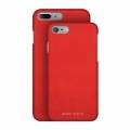 Нубуковый чехол накладка для iPhone 7 Moodz Nubuck Hard Rossa (red), MZ656073
