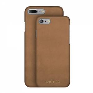Купить нубуковый чехол накладку для iPhone 7 Plus / 7+ Moodz Nubuck Hard Coffe (brown), MZ901034
