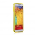 Гелевый чехол накладка Momax Clear Twist Case для Samsung Galaxy Note 3 (желтый)