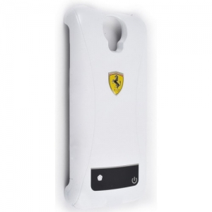 Купить чехол-аккумулятор Ferrari для Samsung Galaxy S4, 3000 мАч, белый