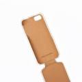 Кожаный чехол для iPhone 5/5S BOROFONE Grand Flip leather case (белый)