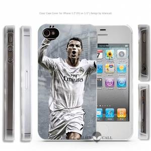 Купить накладку с Cristiano Ronaldo для iPhone 4 / 4S Football Club Real Madrid