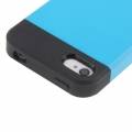 Чехол накладка Slim Armor Series для iPhone 4/4S (Blue) 