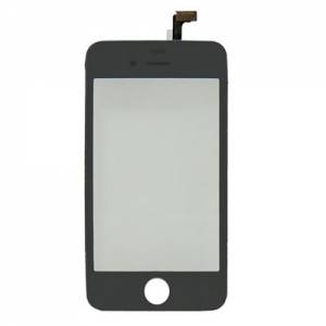 Купить стекло с тачскрином для iPhone 4 со шлейфом черный
