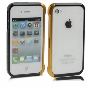 Купить металлический бампер Elementcase Vapor для iPhone 4 / 4S (золотой цвет) в интернет магазине