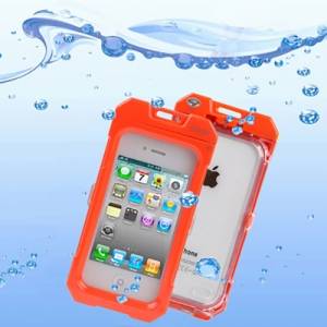 Купить водонепроницаемый ударопрочный чехол iPega для iPhone 4 \ 4S красный