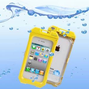 Купить водонепроницаемый ударопрочный чехол iPega для iPhone 4 \ 4S желтый