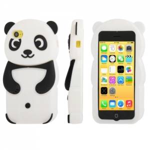 Купить объемный 3D чехол панда для iPhone 5C в интернет магазине