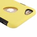 Противоударный чехол накладка Slicoo для iPhone 5/5S/SE (желтый)
