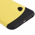 Противоударный чехол накладка Slicoo для iPhone 5/5S/SE (желтый)