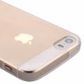 Тонкий гелевый чехол Baseus для iPhone 5/5S/SE прозрачный Air Series 0.4mm Ultra Slim Soft