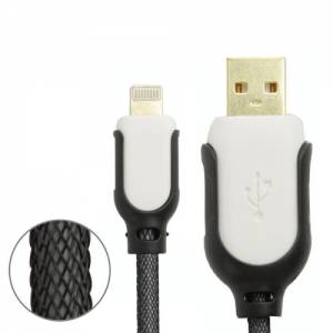 Купить USB дата кабель KS-U505 для iPhone/iPad/iPad mini 8 pin 1,5 метра черный