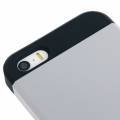 Чехол накладка Slim Armor Series для iPhone SE/5/5S (Silver)