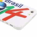 Накладка 2014 Brazil World Cup Football Club для iPhone SE / 5S / 5 вид 1