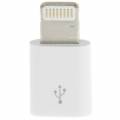 Адаптер переходник Usams US-SJ014 с micro USB на 8 pin для iPhone 7 / 7 Plus, 6S / 6 Plus, 5S, iPad 4, iPad mini, iPad Air, iPad Pro, iPod Touch 5/6