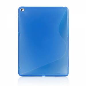 Купить силиконовый TPU чехол накладка для iPad Air 2 / iPad 6 - S-Line синий
