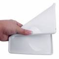 Силиконовый TPU чехол накладка для iPad Air 2 / iPad 6 - S-Line (белый)