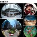 Объектив 3 в 1 для iPhone 6/6S FishEye + Широкоугольный объектив + Макро линза