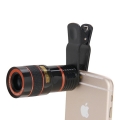 Универсальный телескоп на клипсе для iPhone 6S / 5S / iPad / Samsung Galaxy / Note и др. с восьмикратным увеличением камеры 8x ZOOM