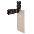 Универсальный телескоп на клипсе для iPhone 6S / 5S / iPad / Samsung Galaxy / Note и др. с восьмикратным увеличением камеры 8x ZOOM
