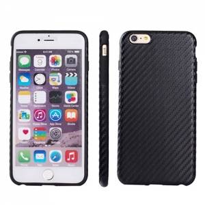 Купить карбоновый чехол для iPhone 6/6S черный
